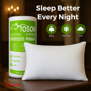 Toson Soft Green Pillow