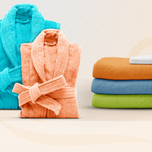 Bathrobes (Bee's nest)